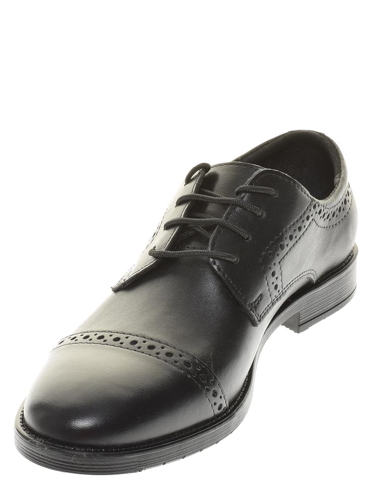 Тофа TOFA туфли мужские демисезонные, размер 44, цвет черный, артикул 919942-5 - фото 3