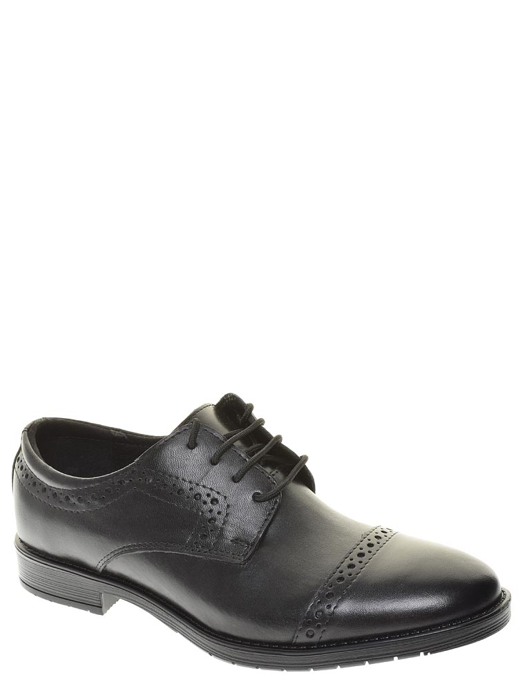 Тофа TOFA туфли мужские демисезонные, размер 44, цвет черный, артикул 919942-5 - фото 1