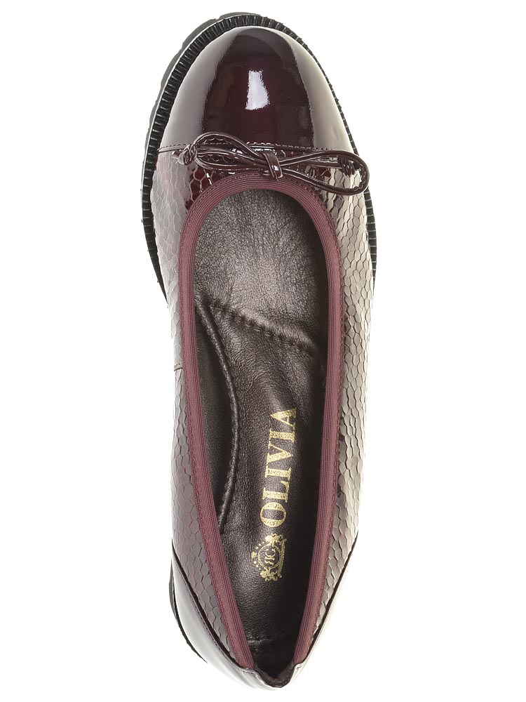 Туфли Olivia женские демисезонные, размер 39, цвет бордовый, артикул 02-1938-6 - фото 6