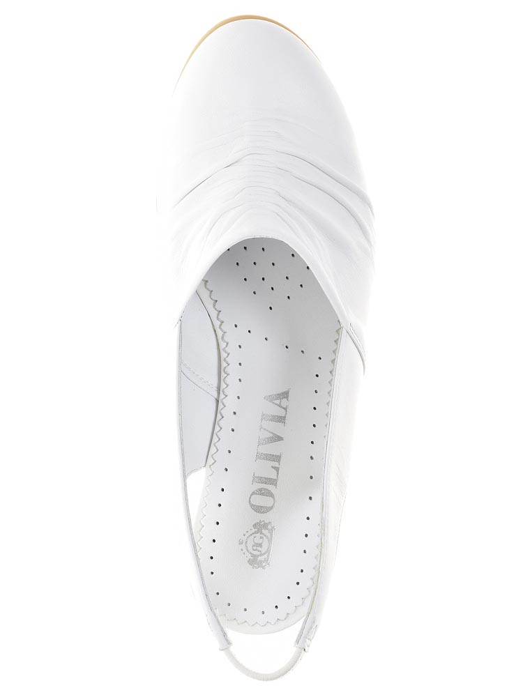 Туфли Olivia женские летние, размер 40, цвет белый, артикул 02-31591-5 - фото 6