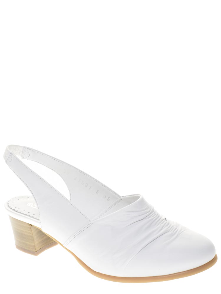 Туфли Olivia женские летние, размер 40, цвет белый, артикул 02-31591-5 - фото 1