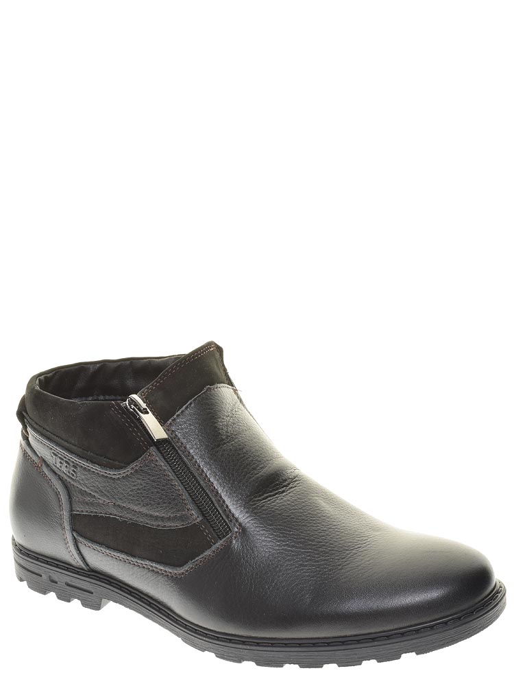 Тофа TOFA ботинки мужские демисезонные, размер 45, цвет черный, артикул 929283-4 - фото 1