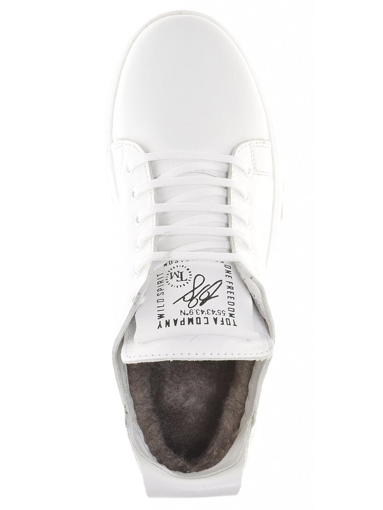 Тофа TOFA ботинки мужские зимние, размер 40, цвет белый, артикул 229603-6 - фото 6