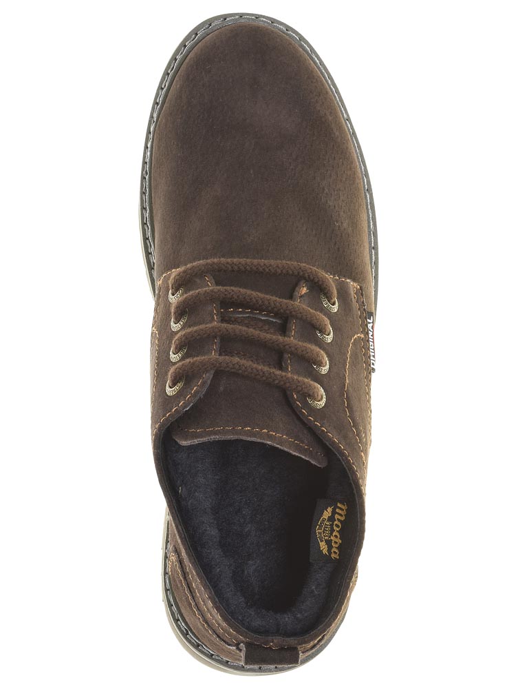 Тофа TOFA ботинки мужские зимние, размер 42, цвет коричневый, артикул 228346-6 - фото 6