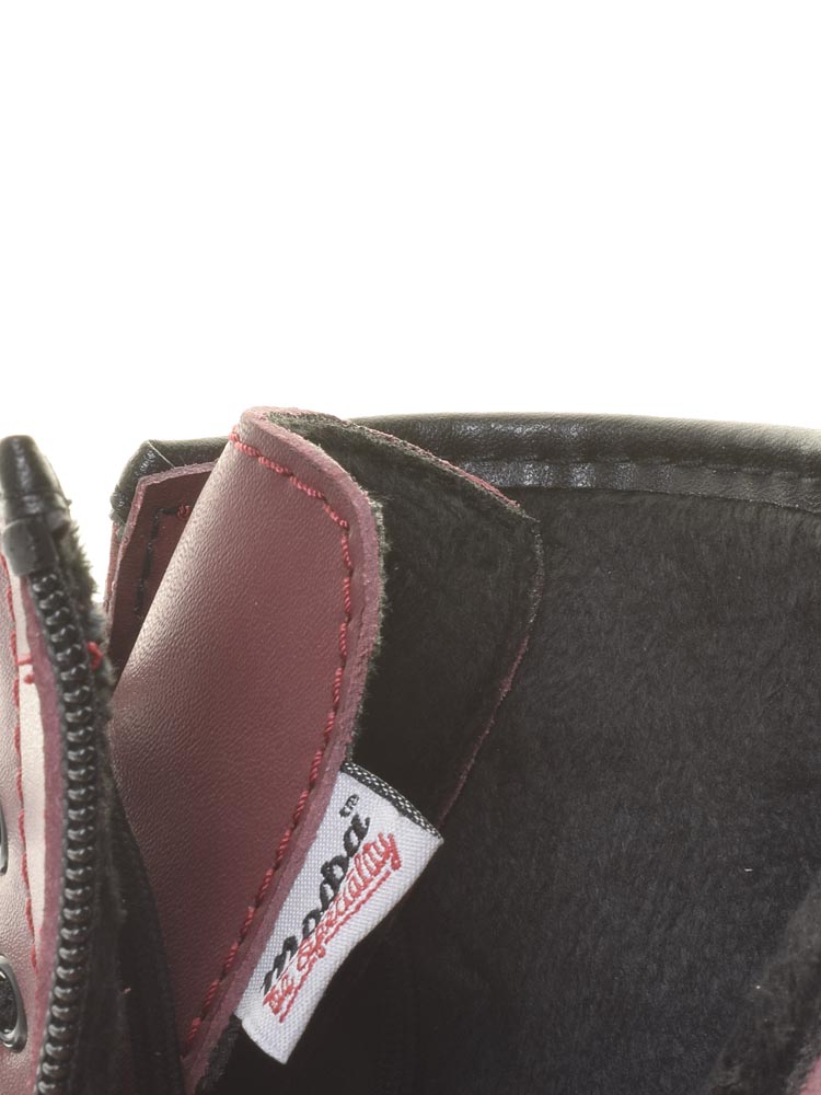 Тофа TOFA ботинки женские демисезонные, размер 39, цвет бордовый, артикул 222110-4 - фото 6