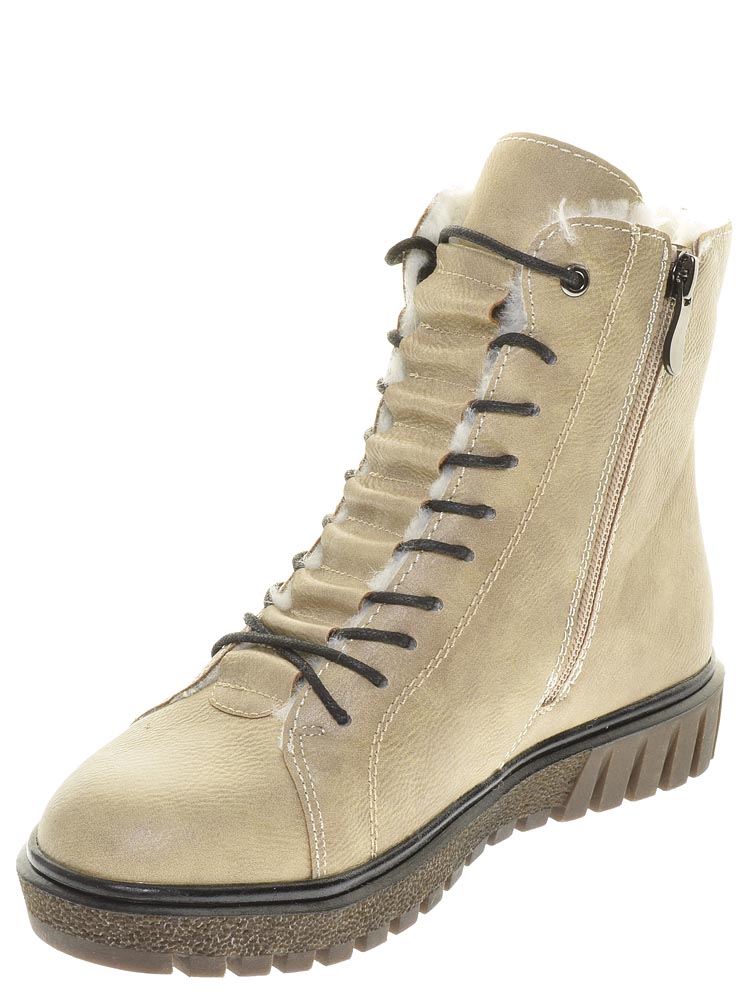 Тофа TOFA ботинки женские зимние, размер 37, цвет бежевый, артикул 225878-6 - фото 3