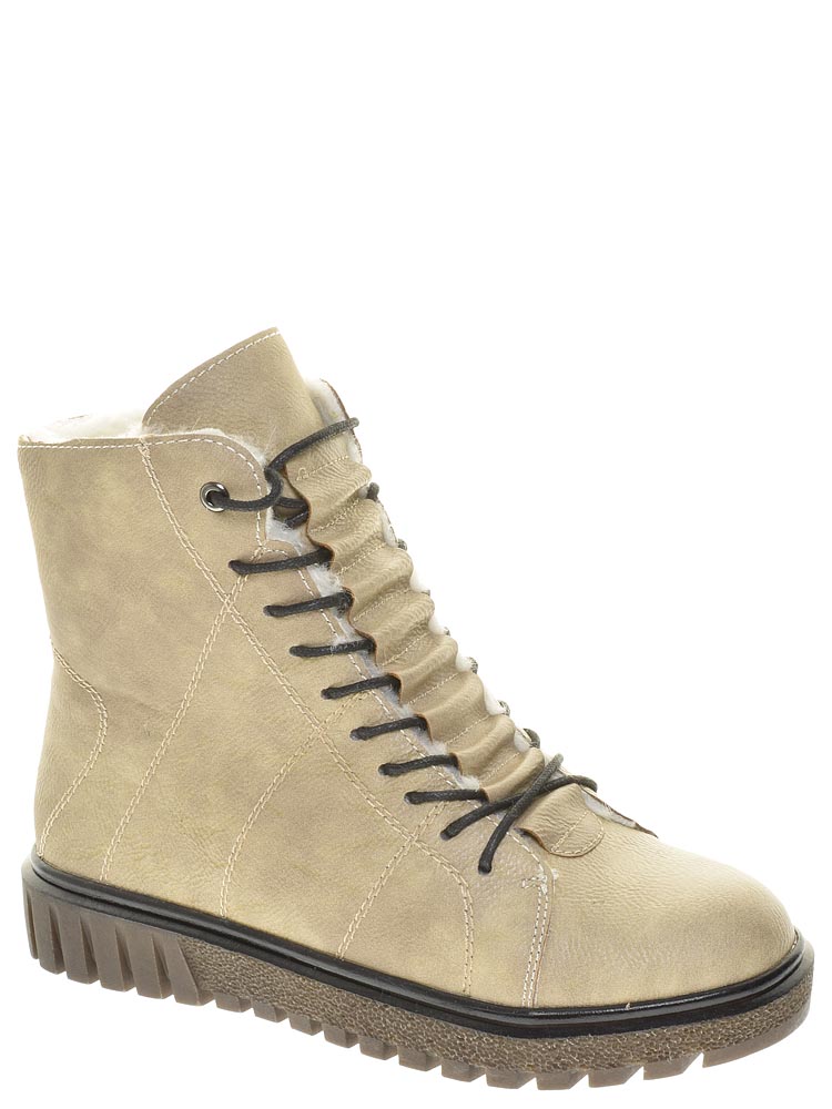 Тофа TOFA ботинки женские зимние, размер 37, цвет бежевый, артикул 225878-6 - фото 1