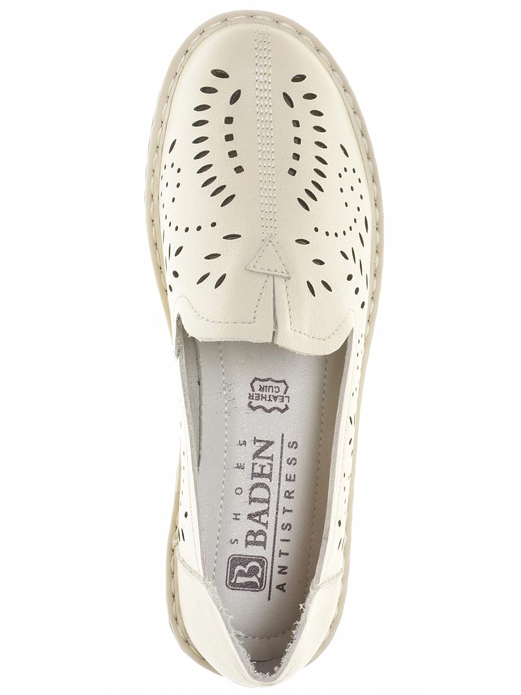 Туфли Baden женские летние, размер 38, цвет белый, артикул CV017-122 - фото 6