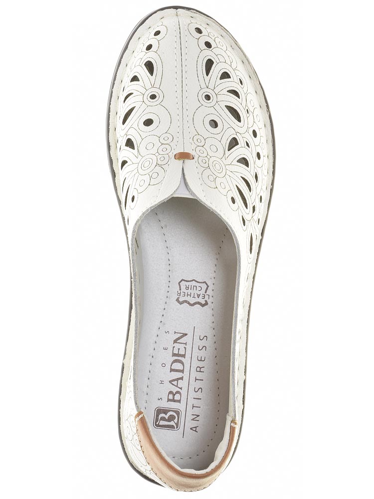 Туфли Baden женские летние, размер 40, цвет белый, артикул HX003-060 - фото 6