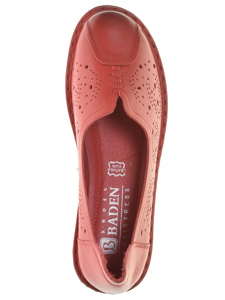 Туфли Baden женские летние, размер 37, цвет красный, артикул CV017-031 - фото 6