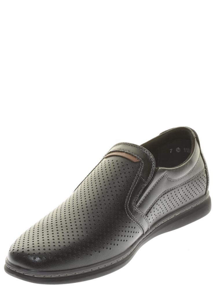Тофа TOFA туфли мужские летние, размер 42, цвет черный, артикул 118451-8 - фото 3