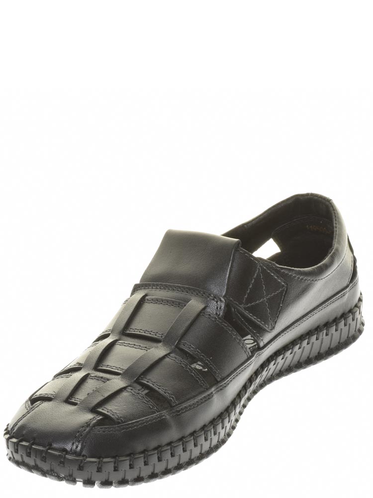 Тофа TOFA туфли мужские летние, размер 42, цвет черный, артикул 119500-5 - фото 3