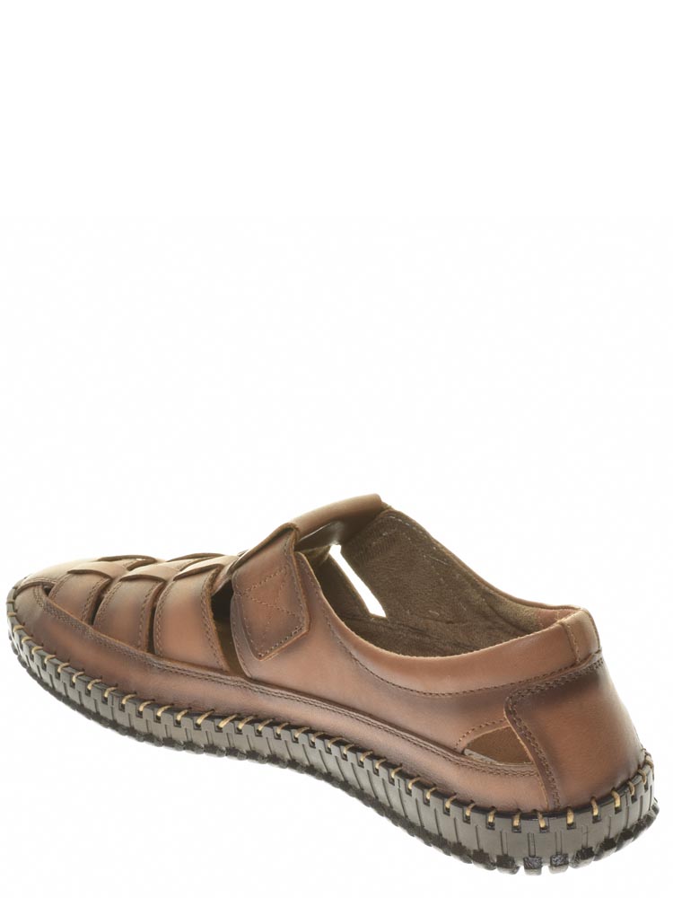 Тофа TOFA туфли мужские летние, размер 44, цвет коричневый, артикул 119501-5 - фото 4