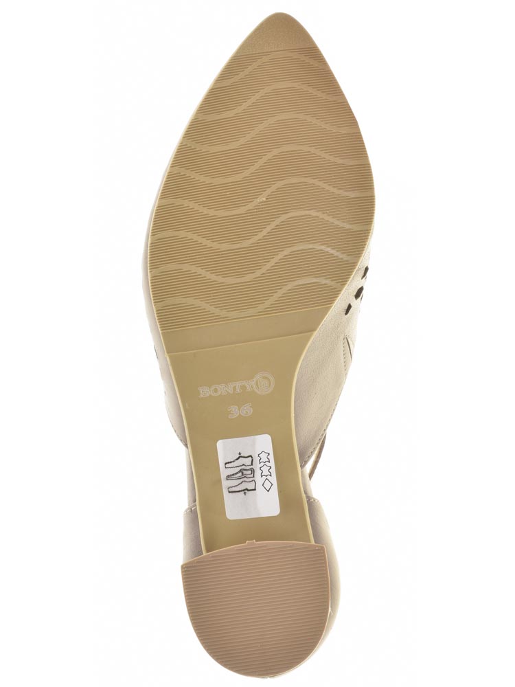 Туфли Bonty женские летние, цвет коричневый, артикул 7152-1321, размер RUS - фото 5