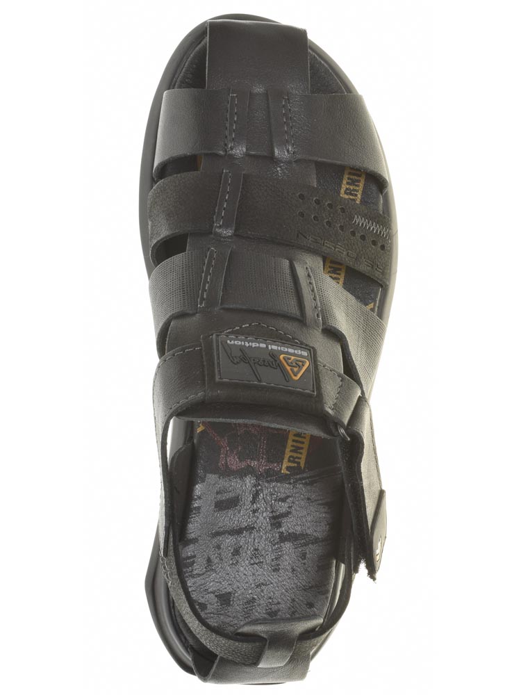 Туфли Nine Lines мужские летние, размер 45, цвет черный, артикул 9819-1 - фото 6
