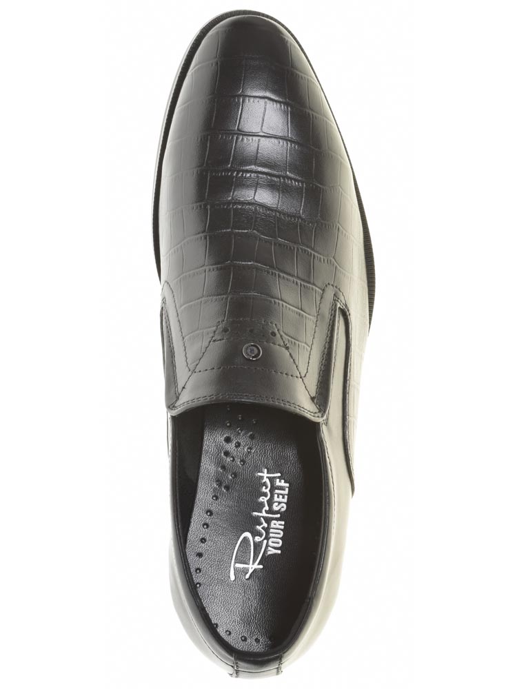 Туфли Respect мужские демисезонные, размер 43, цвет черный, артикул SS83-139200 - фото 6
