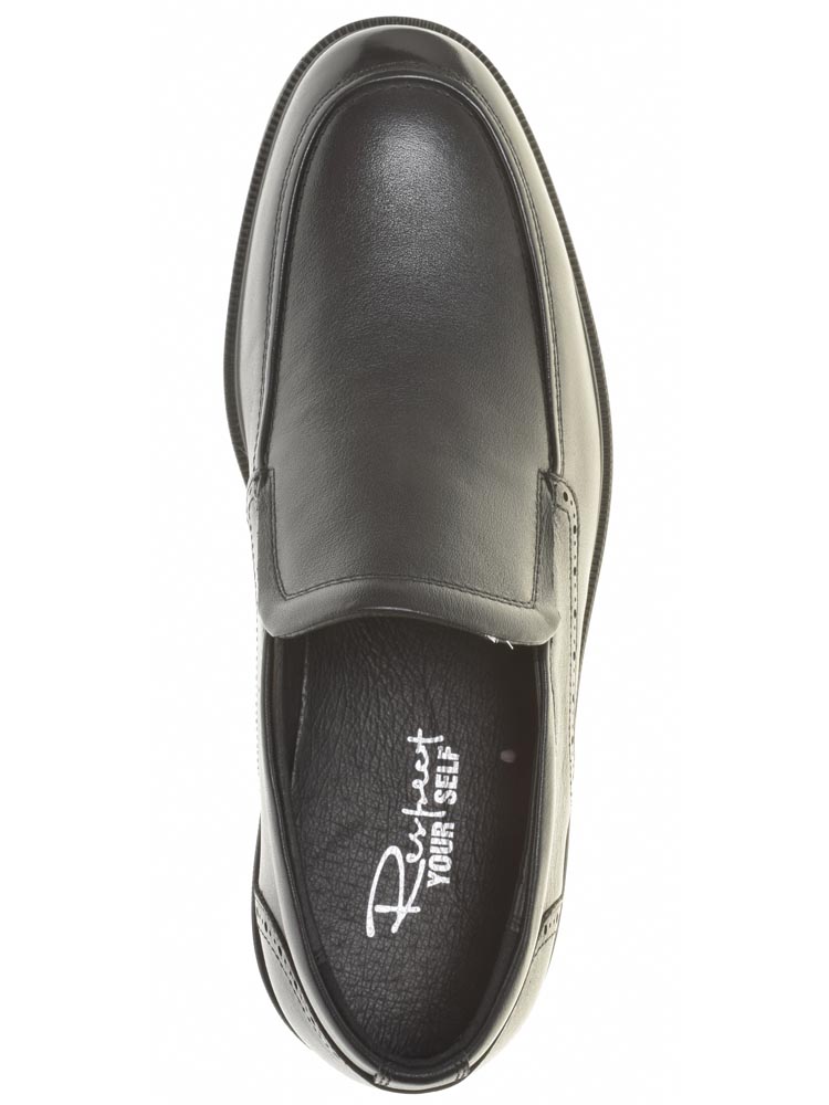 Туфли Respect мужские демисезонные, размер 45, цвет черный, артикул VS83-143343 - фото 6
