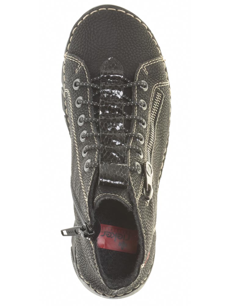 Ботинки Rieker женские демисезонные, цвет черный, артикул 55048-00, размер RUS - фото 6