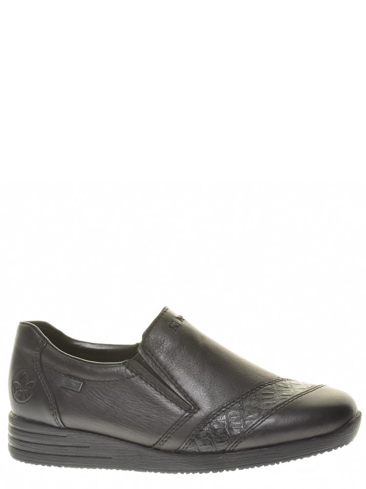Туфли Rieker женские демисезонные, размер 38, цвет черный, артикул 58462-00