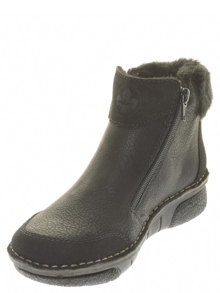Ботинки Rieker женские зимние, размер 36, цвет черный, артикул 73352-00 - фото 3