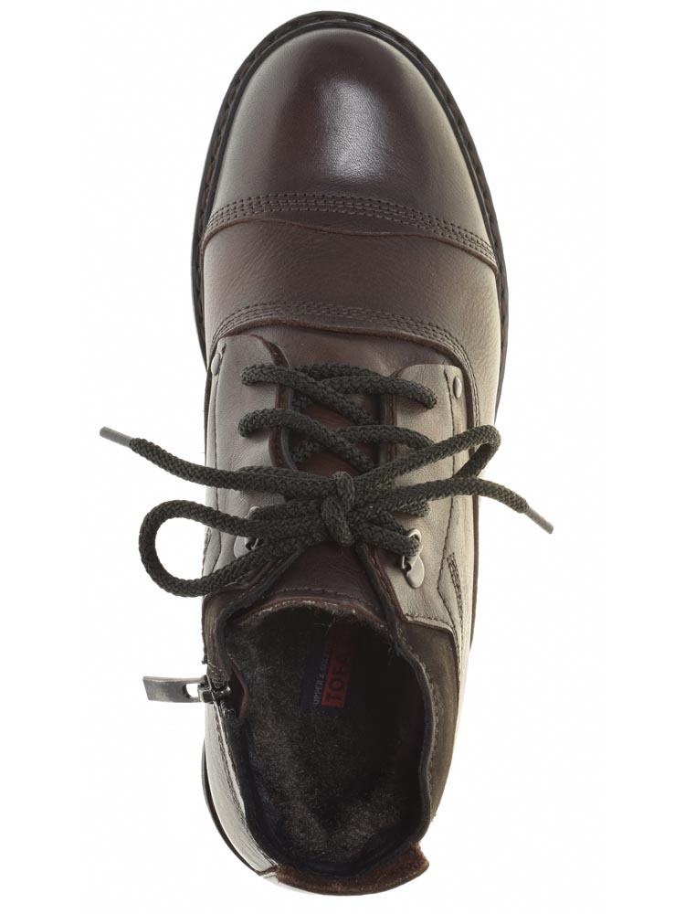 Тофа TOFA ботинки мужские зимние, размер 45, цвет коричневый, артикул 229229-6 - фото 6