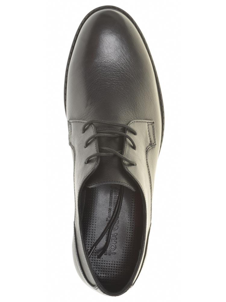 Тофа TOFA туфли мужские демисезонные, размер 44, цвет черный, артикул 919866-5 - фото 6