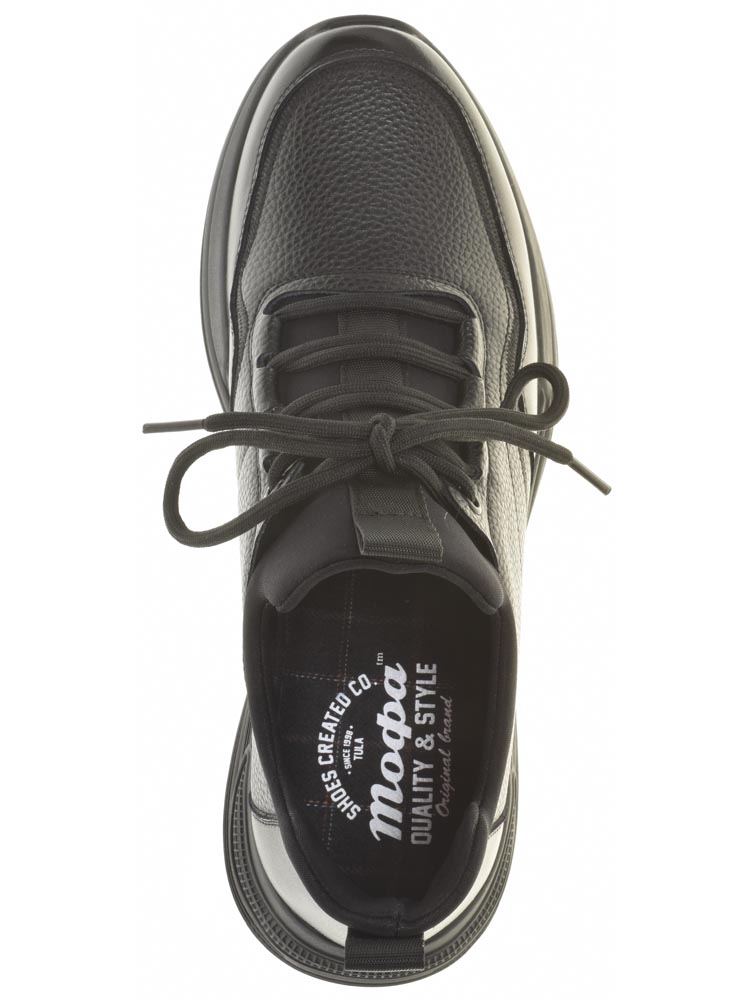 Тофа TOFA туфли мужские демисезонные, размер 45, цвет черный, артикул 128239-8 - фото 6