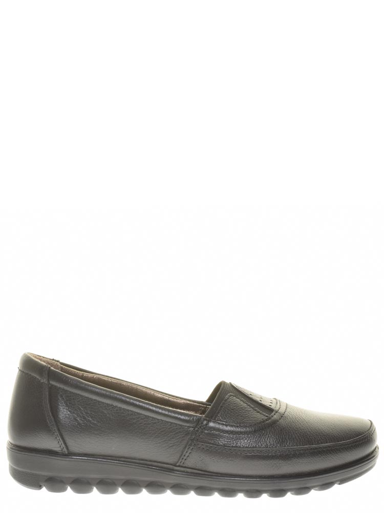 Туфли Shoiberg женские демисезонные, цвет черный, артикул 489-01-06-01, размер RUS - фото 1