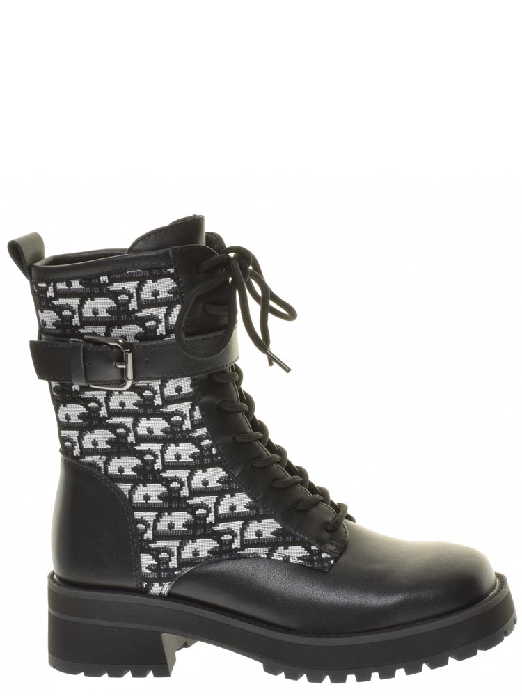 Тофа TOFA ботинки женские демисезонные, размер 39, цвет черный, артикул 123980-4 черного цвета
