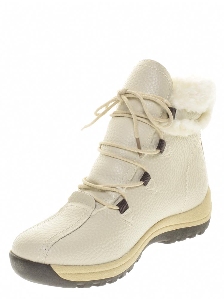 Тофа TOFA ботинки женские зимние, размер 38, цвет бежевый, артикул 196997-2 - фото 3