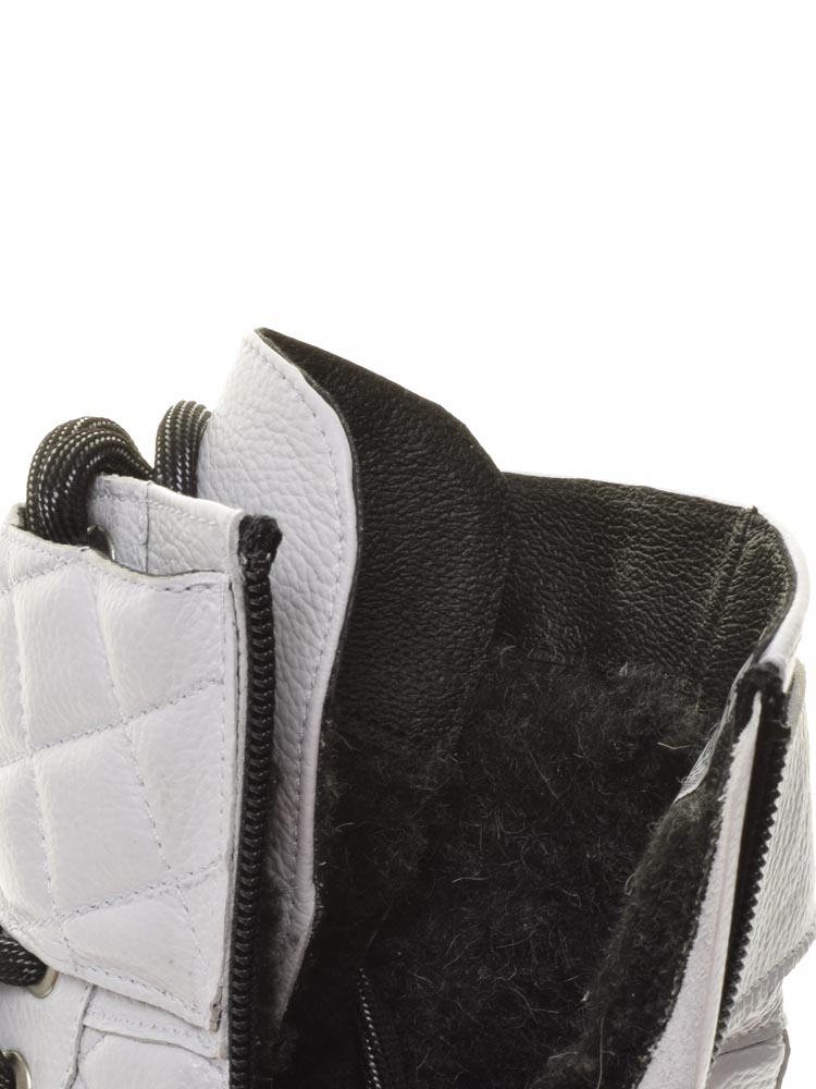Ботинки Bonty женские зимние, цвет белый, артикул 8158-2049-3, размер RUS - фото 6