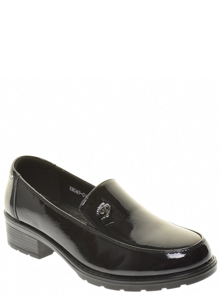 Туфли Baden женские демисезонные, размер 40, цвет черный, артикул RH069-010 - фото 1
