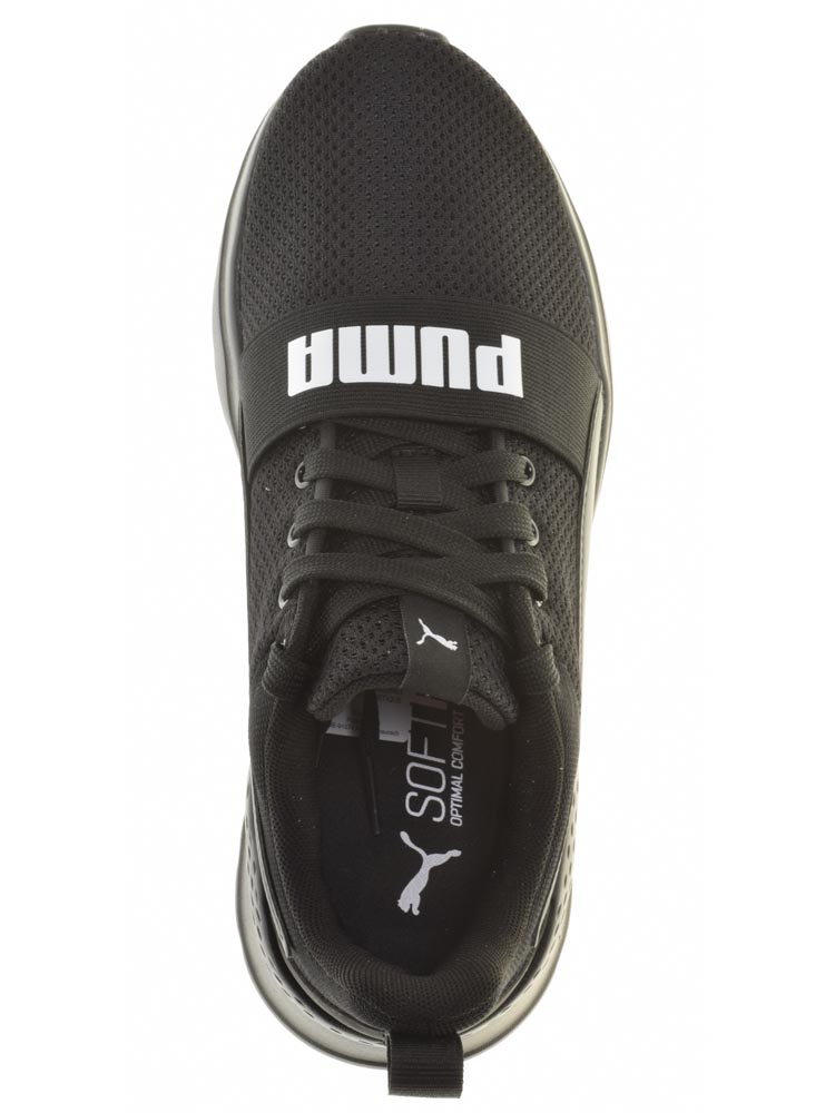 Кроссовки Puma (Anzrun Lite Bold) унисекс цвет черный, артикул 37236201, размер UK - фото 6