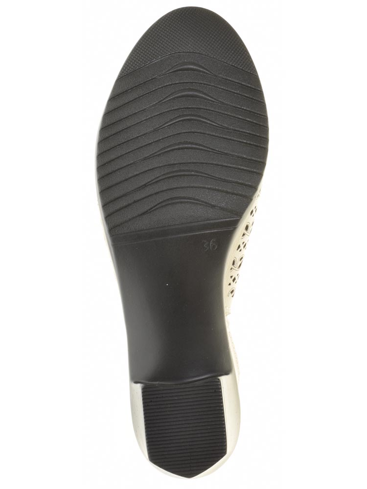 Туфли Baden женские летние, цвет бежевый, артикул HX055-041, размер RUS - фото 5