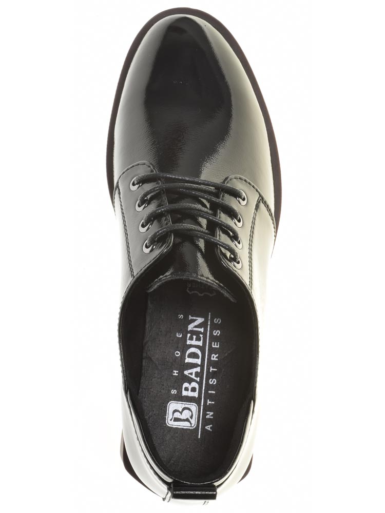 Туфли Baden женские демисезонные, размер 39, цвет черный, артикул RJ106-040 - фото 6