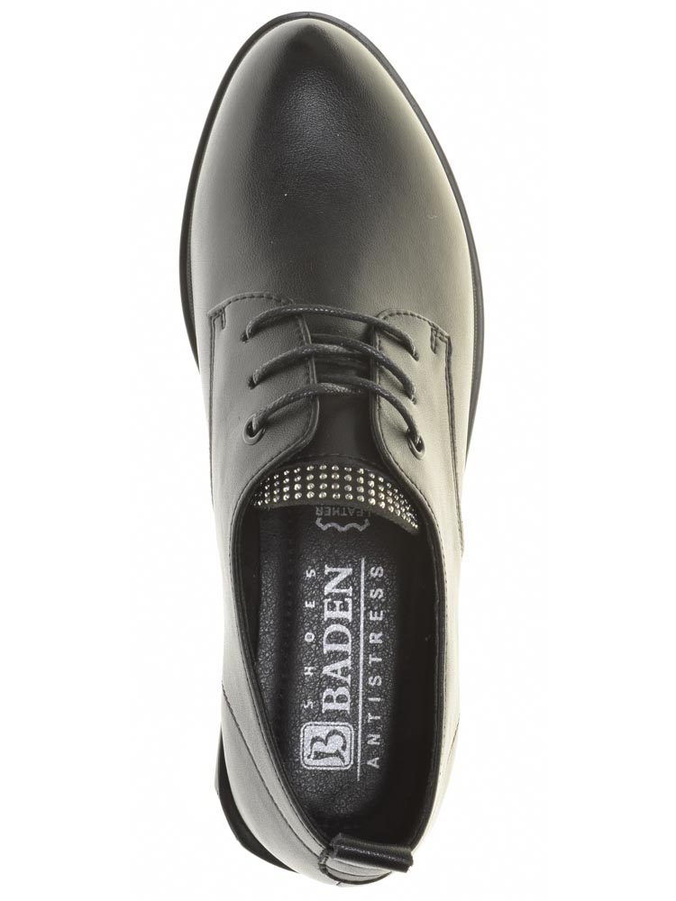 Туфли Baden женские демисезонные, размер 39, цвет черный, артикул CV045-101 - фото 6