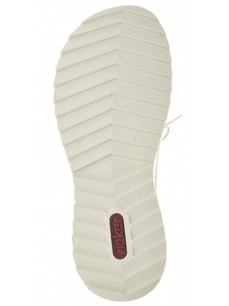 Туфли Rieker женские демисезонные, размер 36, цвет белый, артикул 51515-80 - фото 5