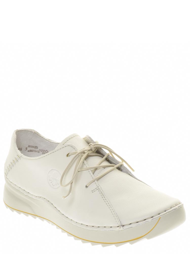 Туфли Rieker женские демисезонные, размер 36, цвет белый, артикул 51515-80 - фото 2