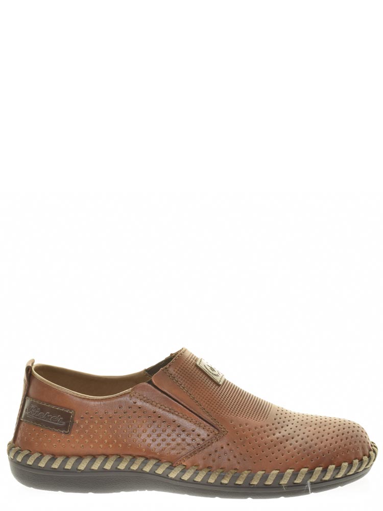Туфли Rieker (Benno) мужские летние, цвет коричневый, артикул B2476-24, размер RUS
