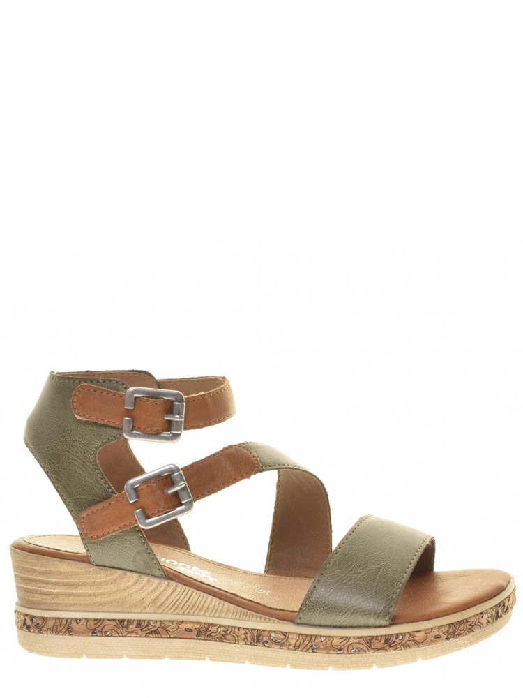 

Босоножки Remonte женские летние, размер , цвет зеленый, артикул D3052-54