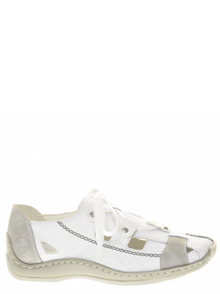 Туфли Rieker женские летние, размер 37, цвет белый, артикул L1725-80 - фото 1