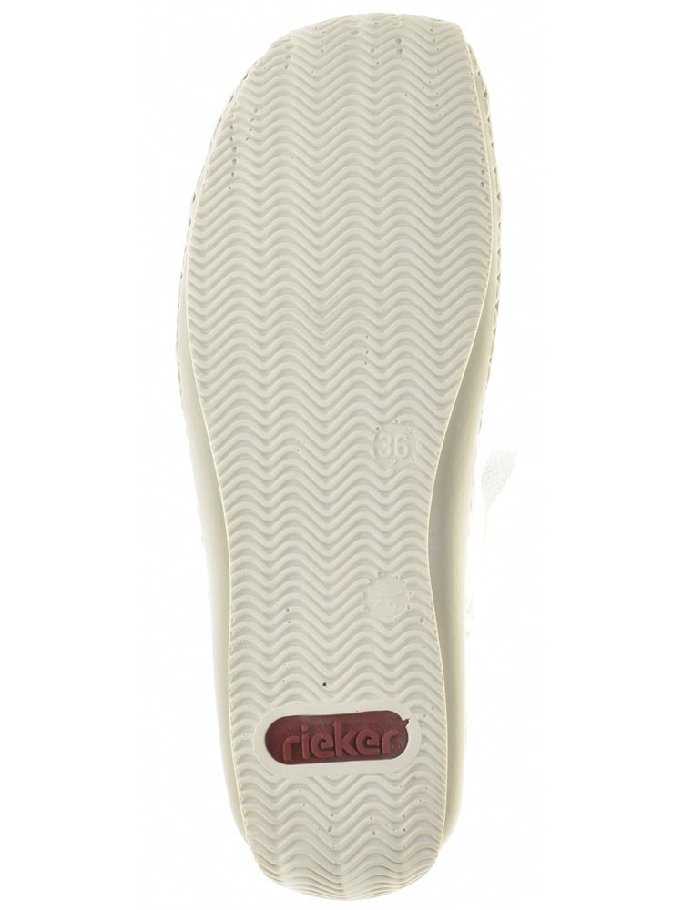 Туфли Rieker женские летние, цвет белый, артикул L1725-80, размер RUS - фото 5