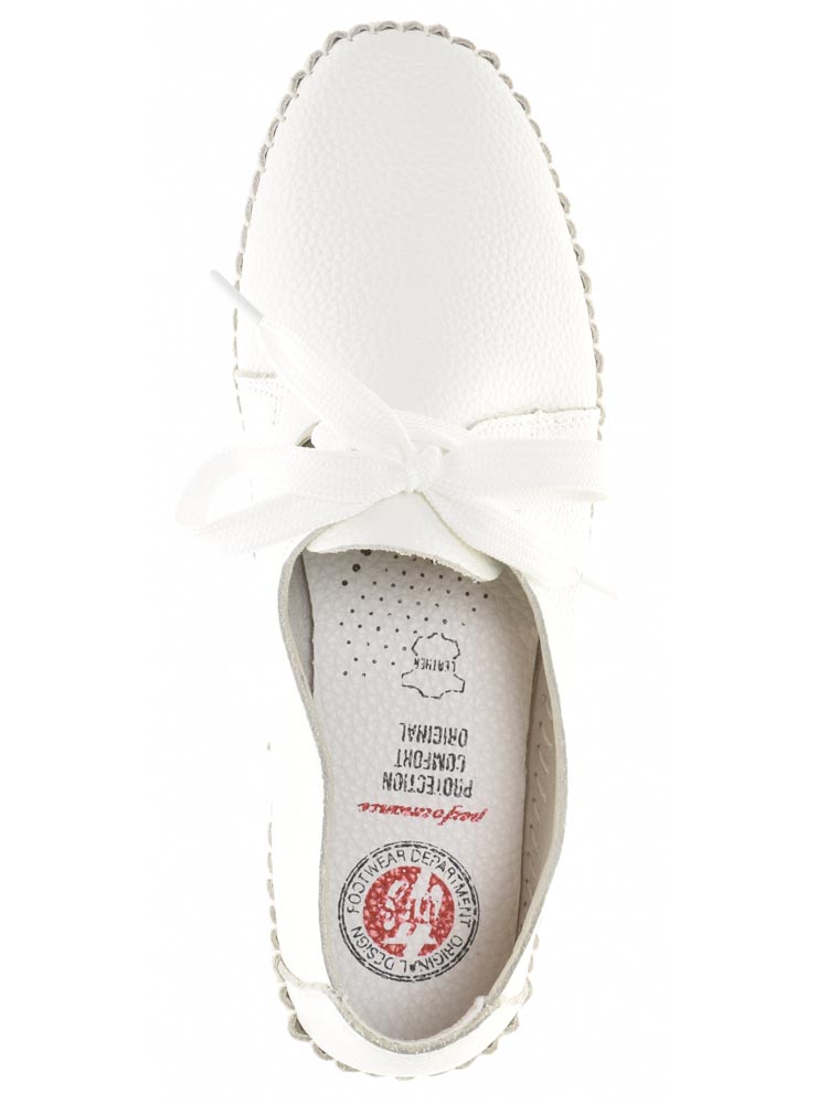 Туфли TFS женские летние, цвет белый, артикул 611143-5, размер RUS - фото 6