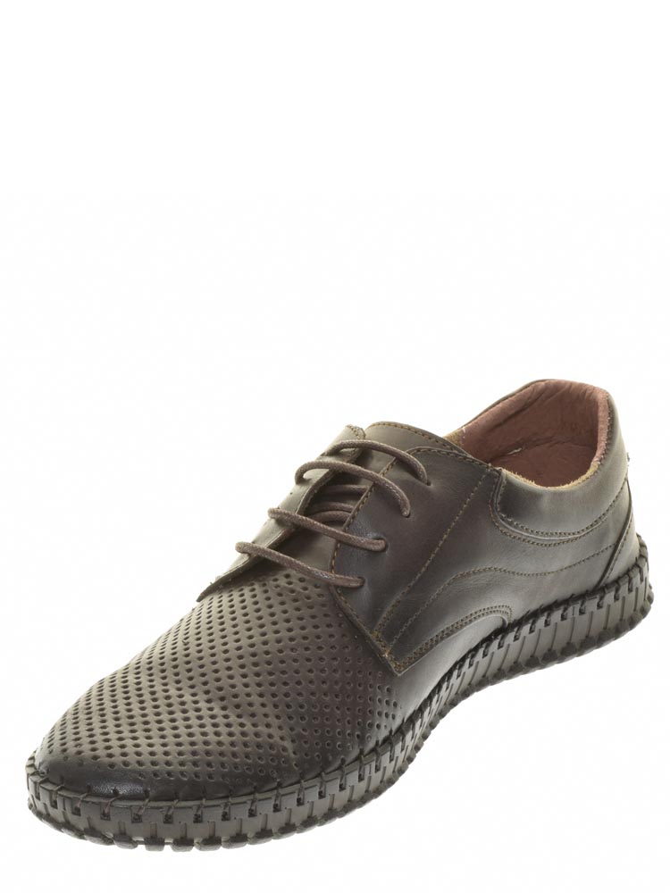 Тофа TOFA туфли мужские летние, размер 43, цвет коричневый, артикул 119455-8 - фото 3