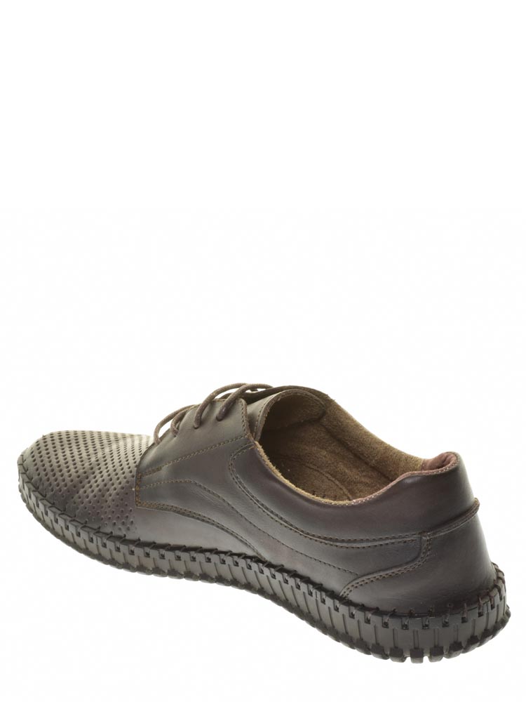 Тофа TOFA туфли мужские летние, размер 43, цвет коричневый, артикул 119455-8 - фото 4