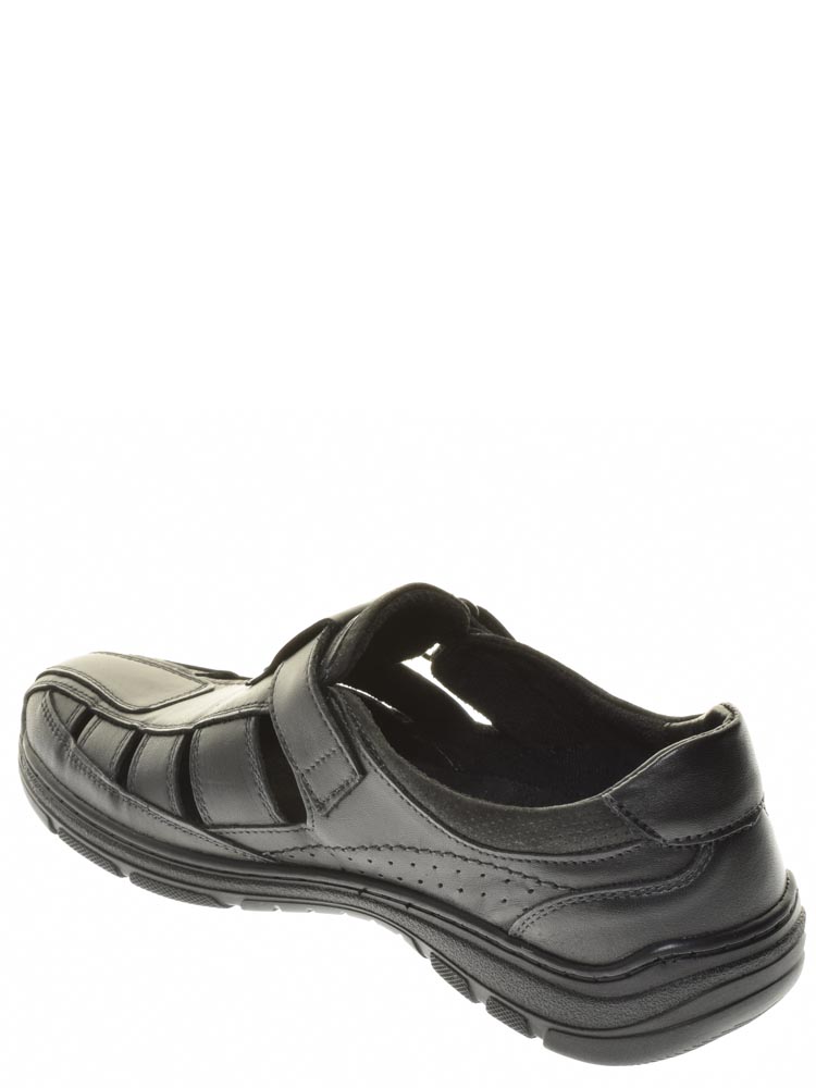Тофа TOFA туфли мужские летние, размер 42, цвет черный, артикул 209496-8 - фото 4