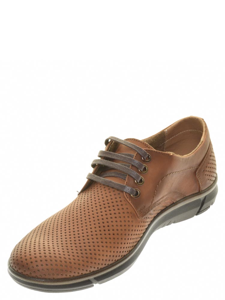 Тофа TOFA туфли мужские летние, размер 45, цвет коричневый, артикул 209599-8 - фото 3