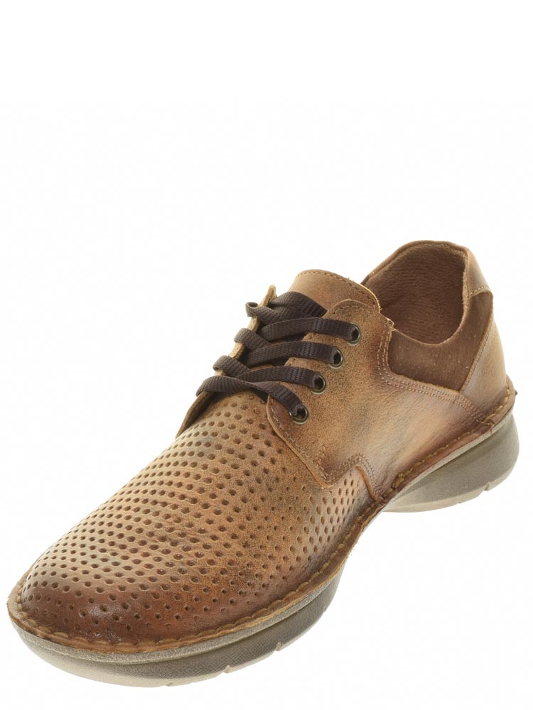 Тофа TOFA туфли мужские летние, размер 44, цвет коричневый, артикул 219338-8 - фото 3