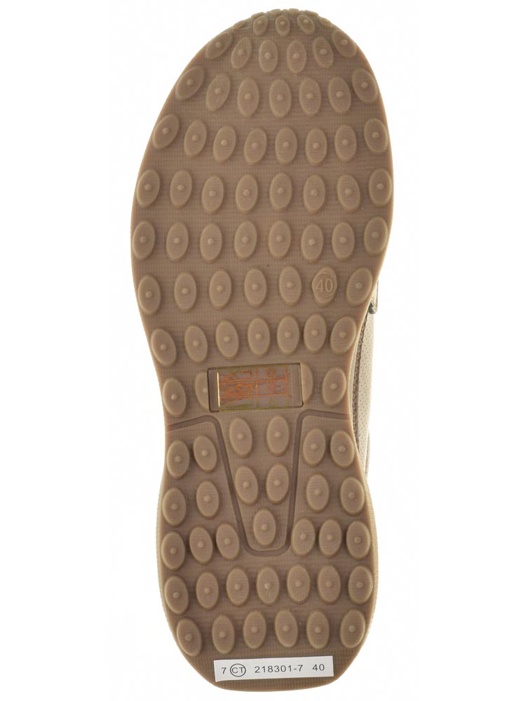 Тофа TOFA кроссовки мужские демисезонные, размер 40, цвет коричневый, артикул 218301-7 - фото 5