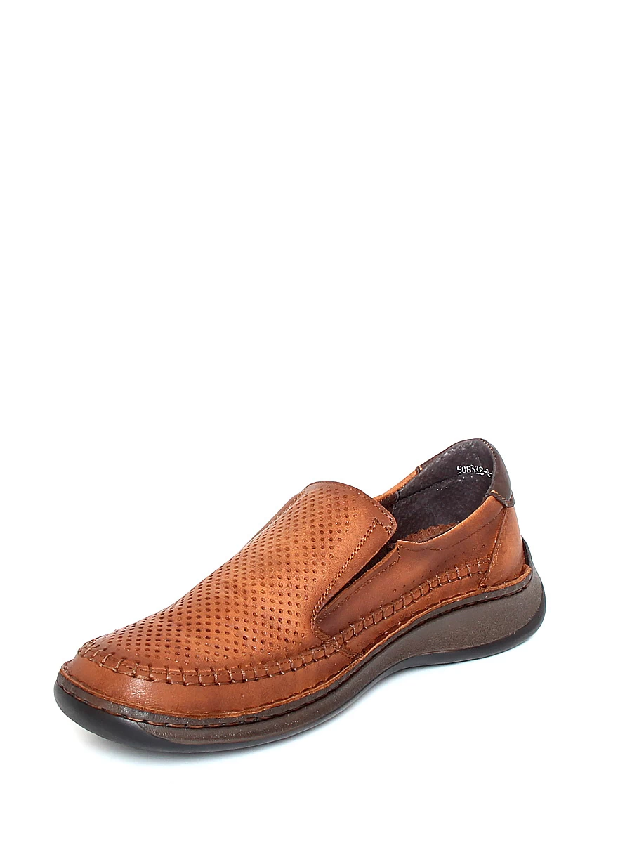 Туфли Тофа мужские летние, цвет коричневый, артикул 508338-8 - фото 4